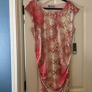 J-Lo Ruched Body Con Dress